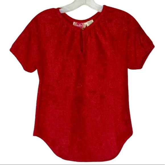 Vintage Tops - Vintage Miss Capri‎ Shirt Red